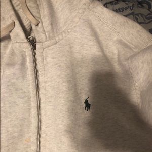 Polo zip up size xl